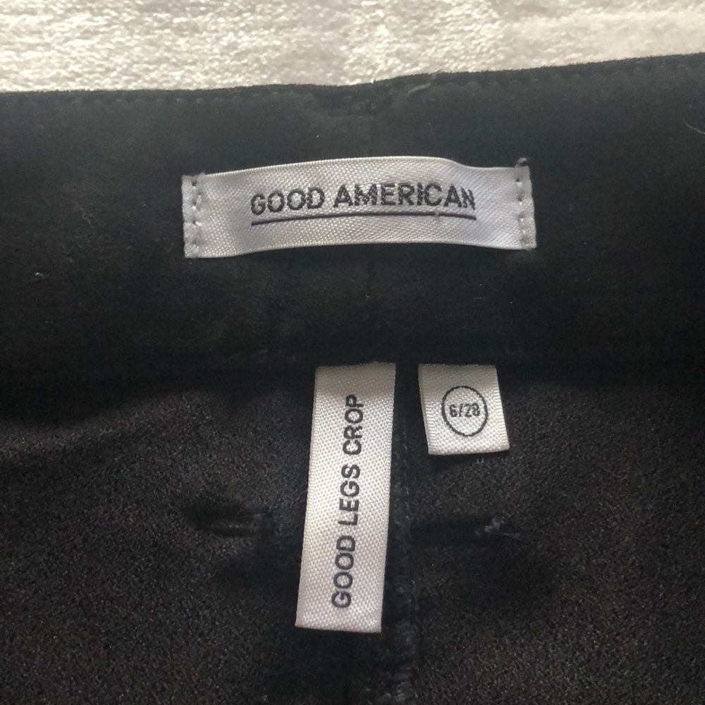 Good American Good Legs Suede-Like Jeans - Picture 7 of 14